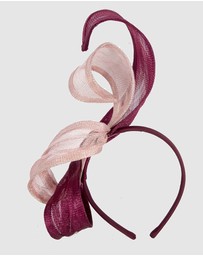 Max Alexander - Sculptured Sinamay Fascinator Headband