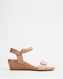 Mia Vita - Nelly Wedge Sandal - Pink