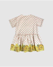 Banabae - Polka Dot Swirl Dress