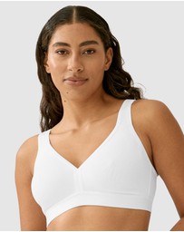 Naturana - Athleisure Cotton Padded Strap Wirefree Bra