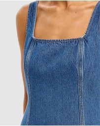 KIVARI - Oriana Denim Mini Dress