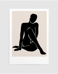 Olive et Oriel - Le Femme I Art Print