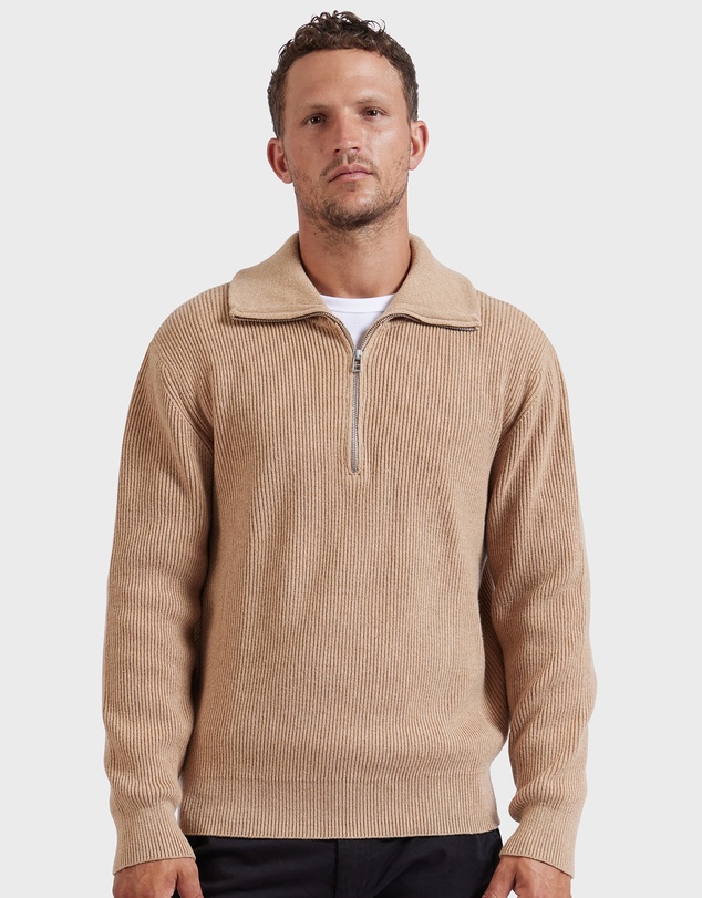 Academy Brand - Le Mans 1/2 Zip Knit