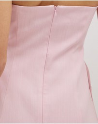 Dazie - Chasing Sunshine Strapless Mini Dress