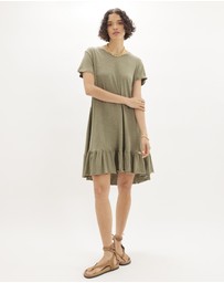 Amelius - Montana Ruffled Tee Dress