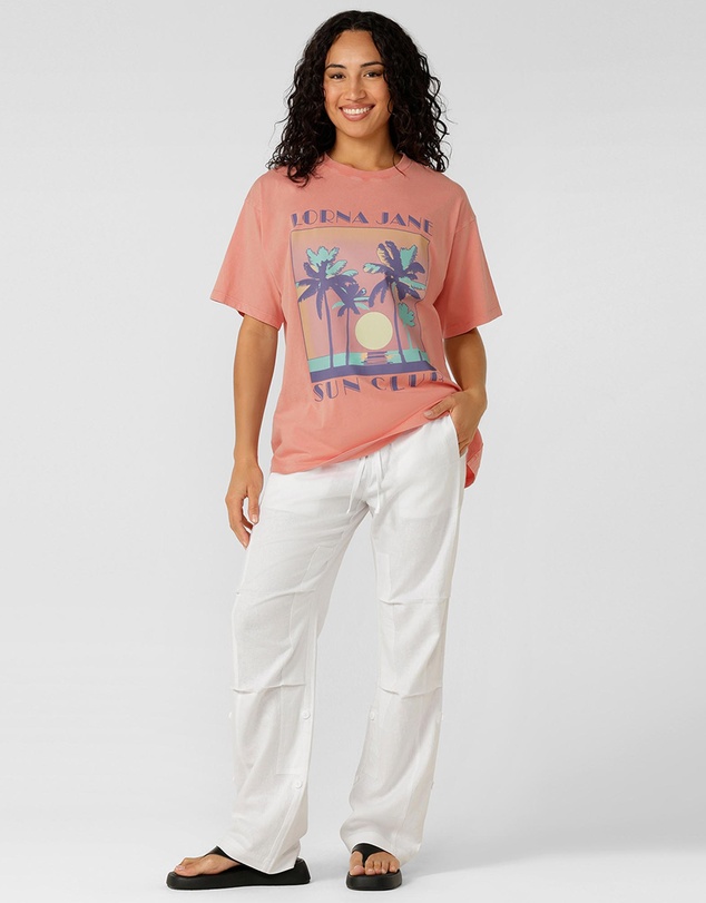 Lorna Jane - Vacation Washed Boyfriend T-Shirt