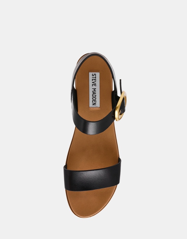 Steve Madden - Tacee Black Sandals