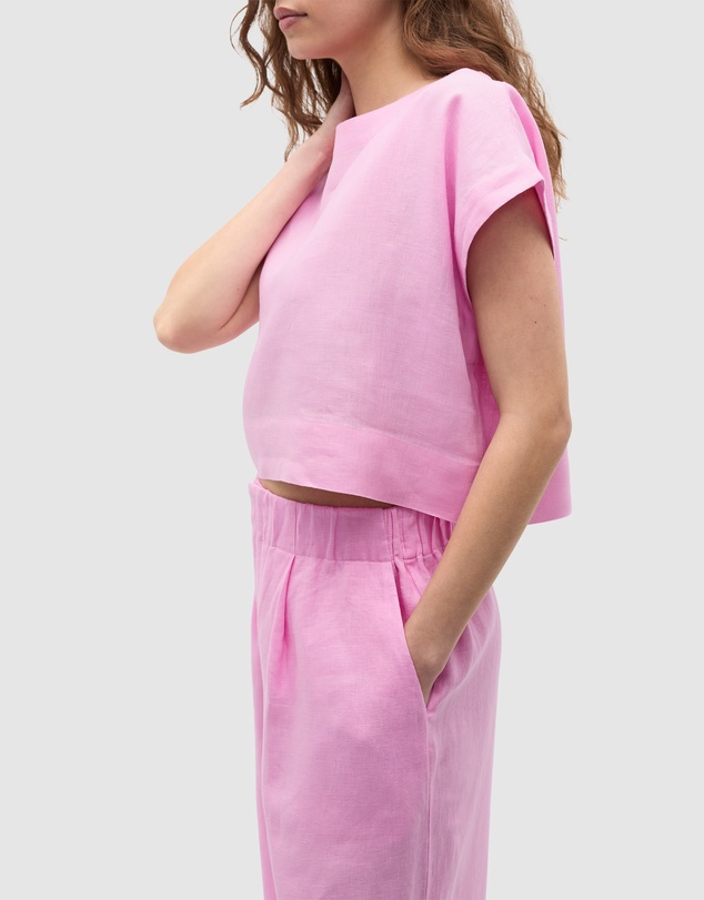 Seed Heritage - Linen Boxy Shell Top