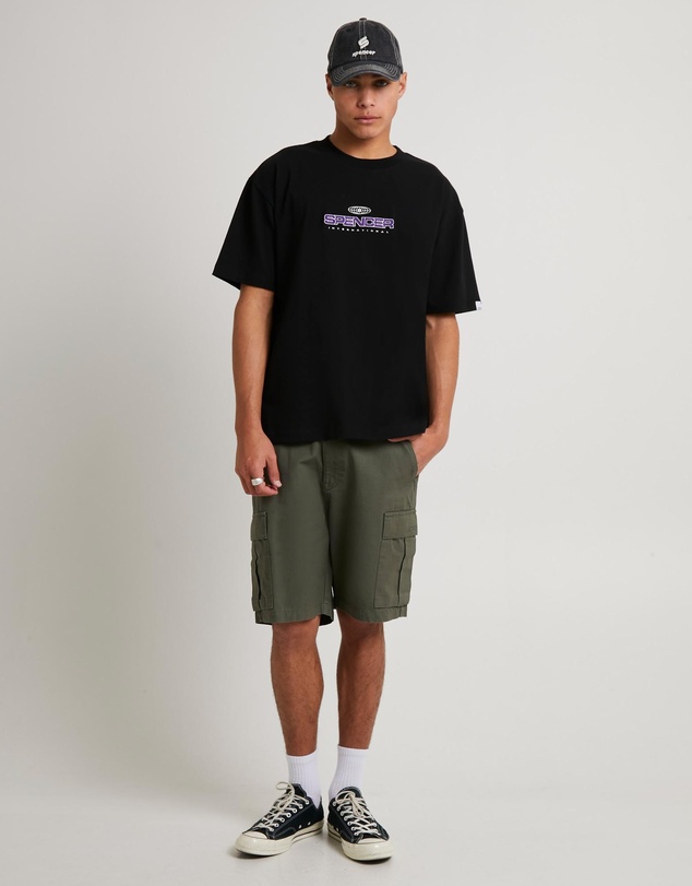 Spencer Project - Surplus Cargo Denim Shorts