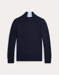 Polo Ralph Lauren - Cotton Full-Zip Sweater - ICONIC EXCLUSIVE - Teens