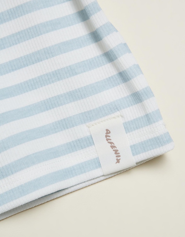 All Fenix - Mini Rib Stripe Tee - Babies-Kids