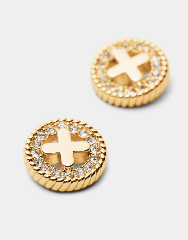 MIMCO - Amulet Stud Earrings - Gold