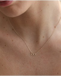 Luna Rae - Solid Gold - Infinity Dreams Necklace