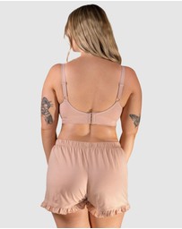 B Free Intimate Apparel - 100% Cotton Frill Shorts