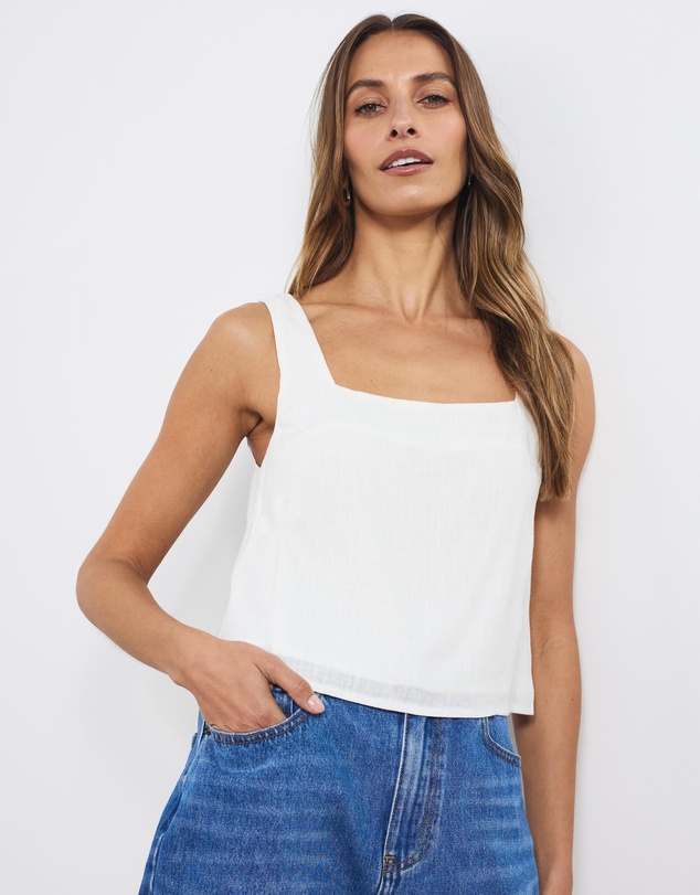 Atmos&Here - Alis Linen Blend Top