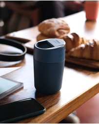 Joseph Joseph - Sipp™ Travel Mug with Flip-top Cap - 340 mL (12 fl. oz) (Blue)
