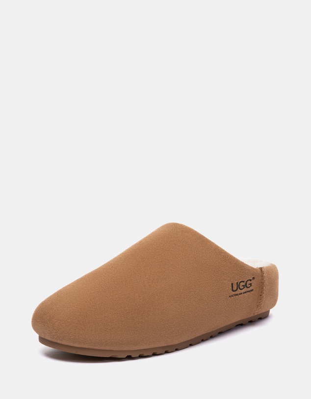 EVERAU - Australian Shepherd Ugg Somni Cow Suede Upper Loafer Oxfords Flats