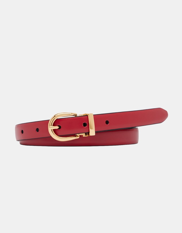 Buckle - Mallee. Australian Made Reversible Leather Belt. 19mm width.