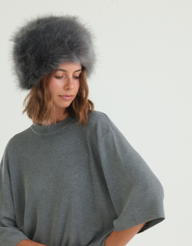 Morgan & Taylor - Elaina Faux Fur Cossack Ski Hat