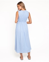 Petal & Pup - Lanna Maxi Dress - Blue