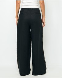 AERE - Sora Stripe Tailored Pants