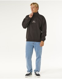 Rip Curl - Pill Icon 1/4 Zip Crew