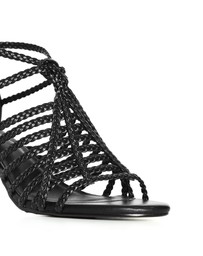 City Chic - WIDE FIT Braided Mida Heel