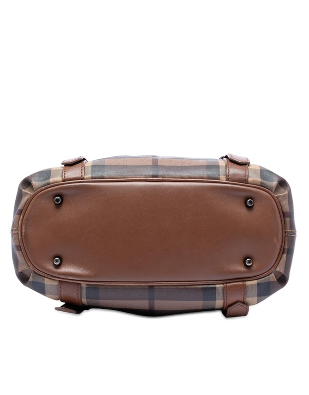 Pre-Loved by Azura Reborn - Pre-Loved Smoke Check Coated Canvas Northfield Satchel
