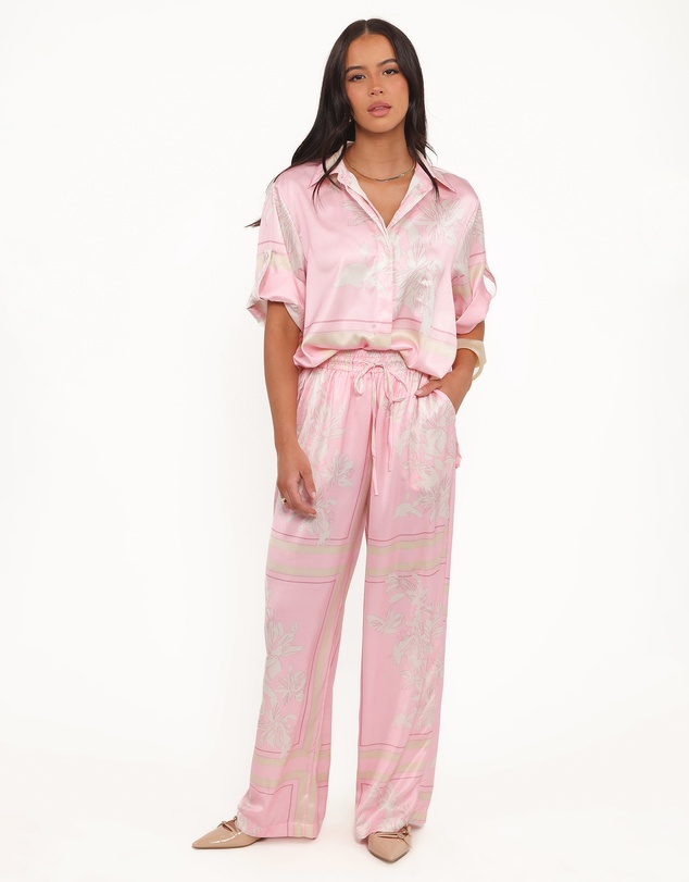 Petal & Pup - Elysia Pants - Pink White