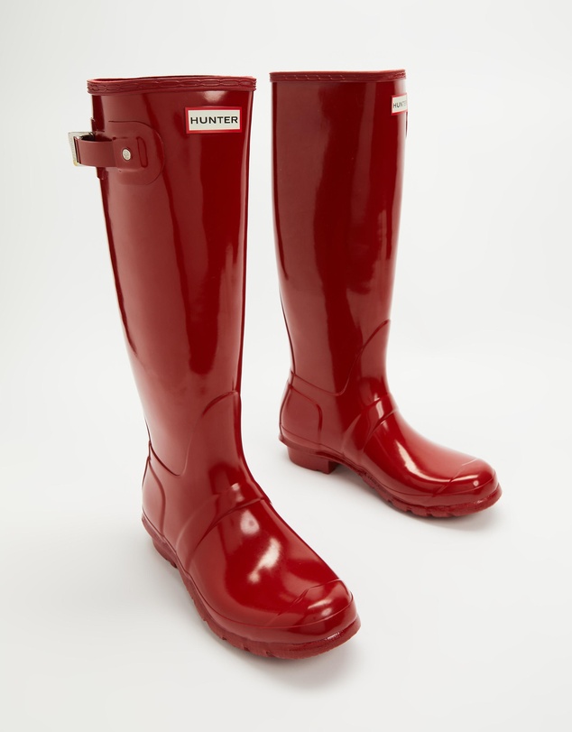Hunter - Original Tall Gloss Wellington Boots - Women's