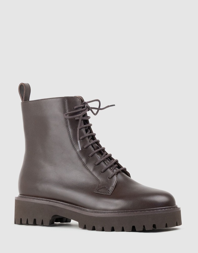 Edward Meller - UTHER Lace Up Boot on Chunky Sole