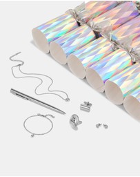 Mestige - Holographic Prism Luxury Christmas Crackers – 6 Pack