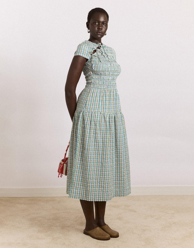 Damson Madder - Ebba Midi Dress