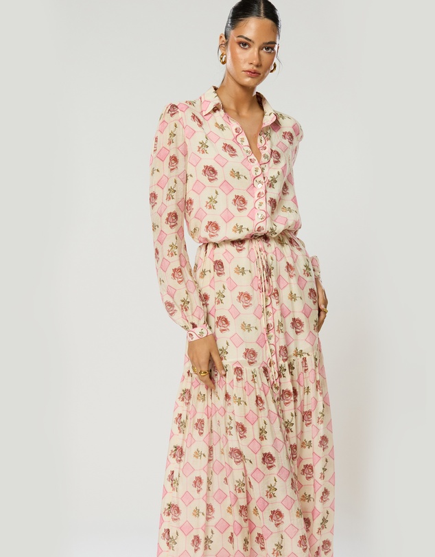 Winona - Mabel Button Maxi Dress 