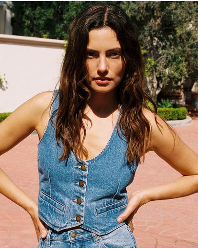 Chloe Recycled Mid Vintage Blue