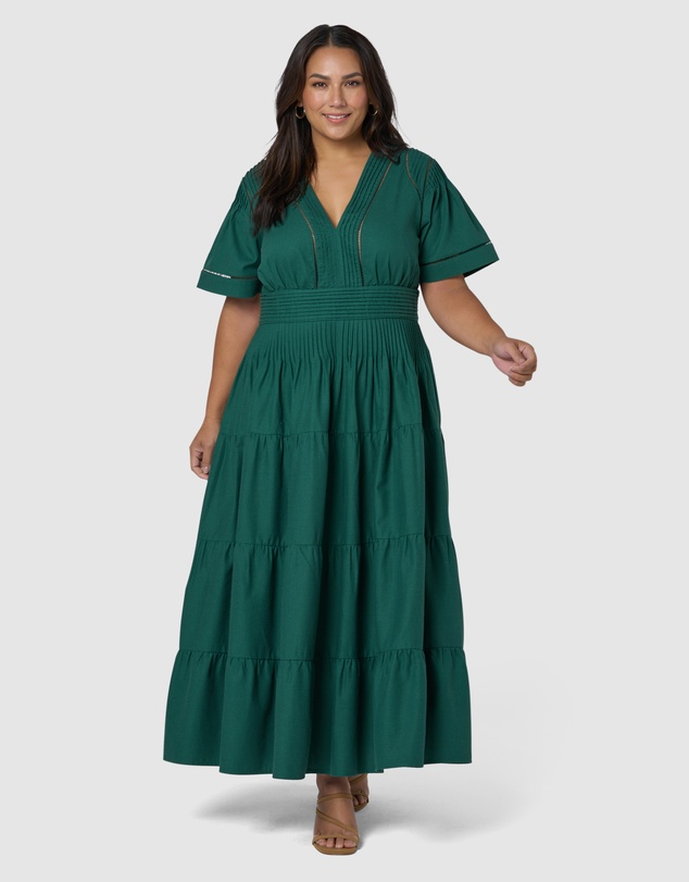 Something 4 Olivia - Abby Linen Maxi Dress