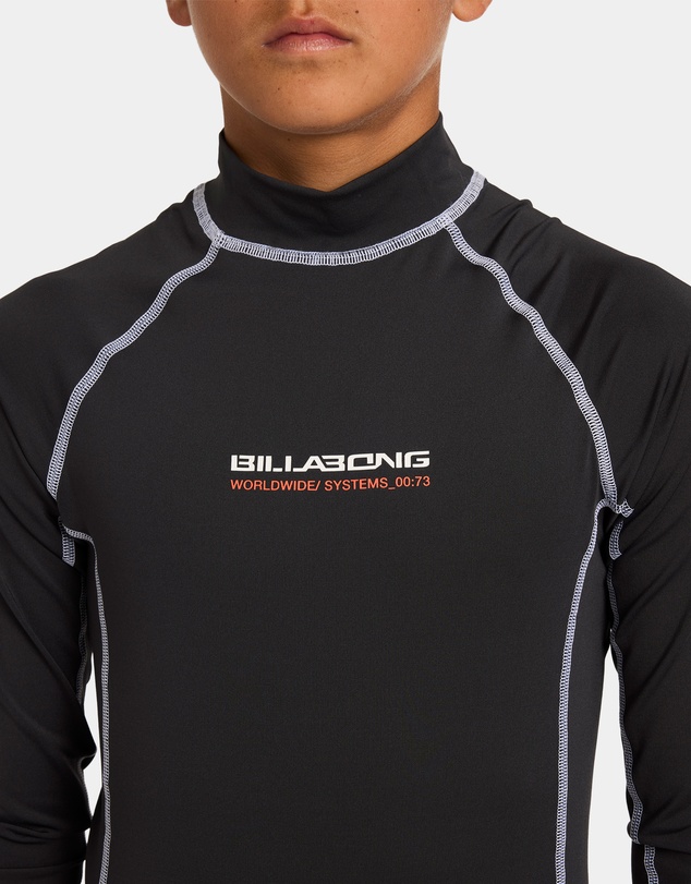 Billabong - Boys 8 to 16 Spec 73 Performance Fit Long Sleeve Rashguard