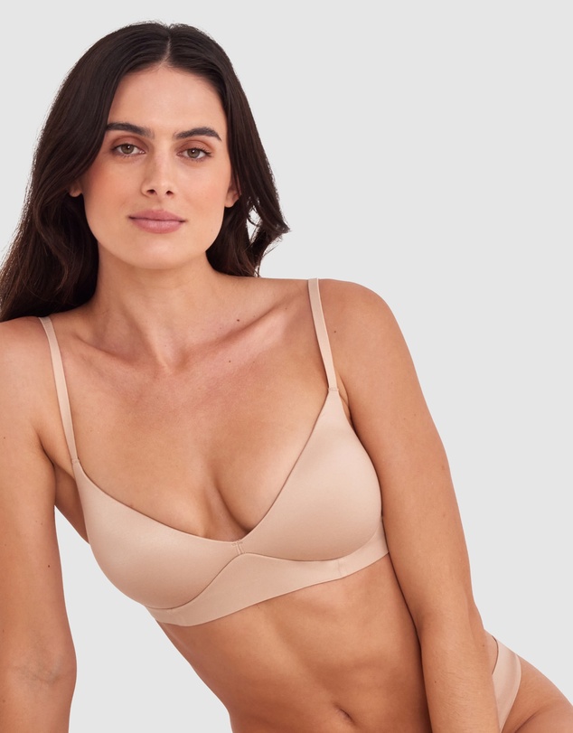 Bras N Things - Body Bliss Plunge Wirefree Push Up - Nude 2