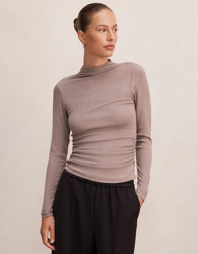 Forever New - Josette Mock Neck Long Sleeves Top