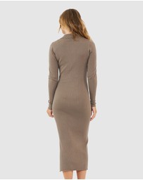 Ripe Maternity - Sammy Knit Polo Dress