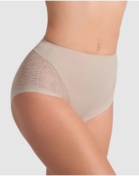 Leonisa - Sheer Undetectable Medium Control High Waist Shaping Brief