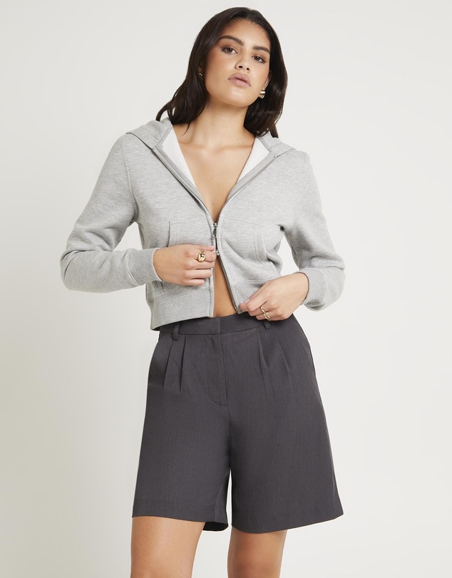Insight - Nalo Cropped Fleece Hoodie