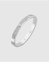 Philipp Plein - PLEIN CUFF Silver-Tone Bracelet