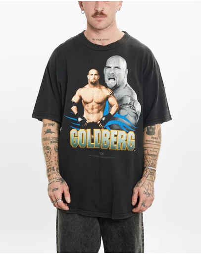 Vintage by The Real Deal - Pre Loved - 1998 WCW Goldberg Wrestling Tee