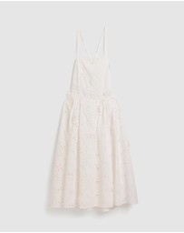 Bardot Junior - Estie Broderie Midi Dress - Kids-Teens