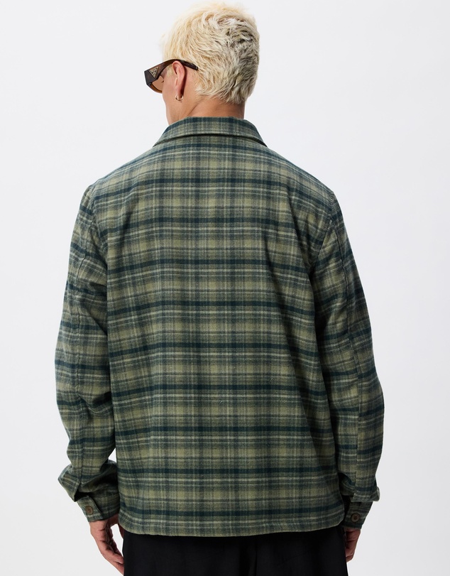 X-Large - Italic Zip Shirt