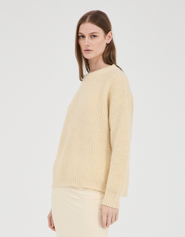 FRIEND of AUDREY - Fluffy Mohair Wool Jumper