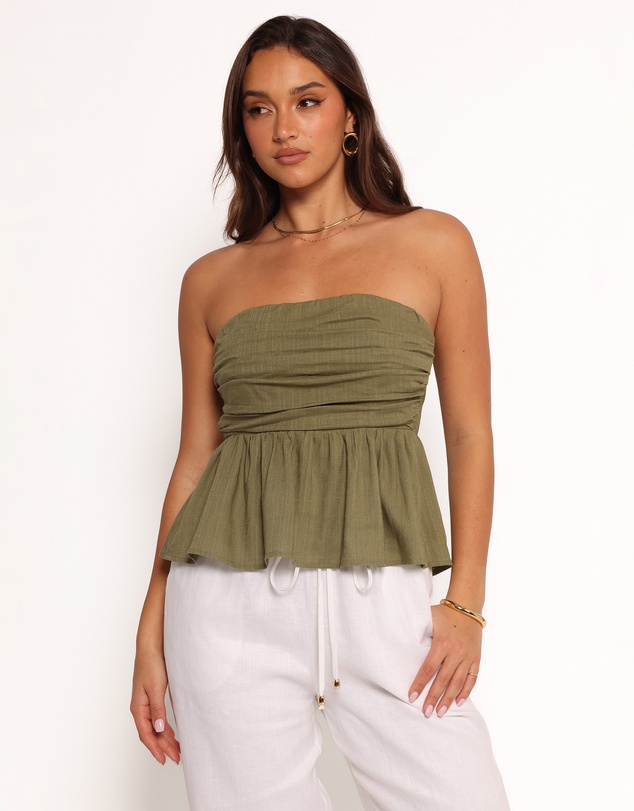 Petal & Pup - Maia Top - Olive