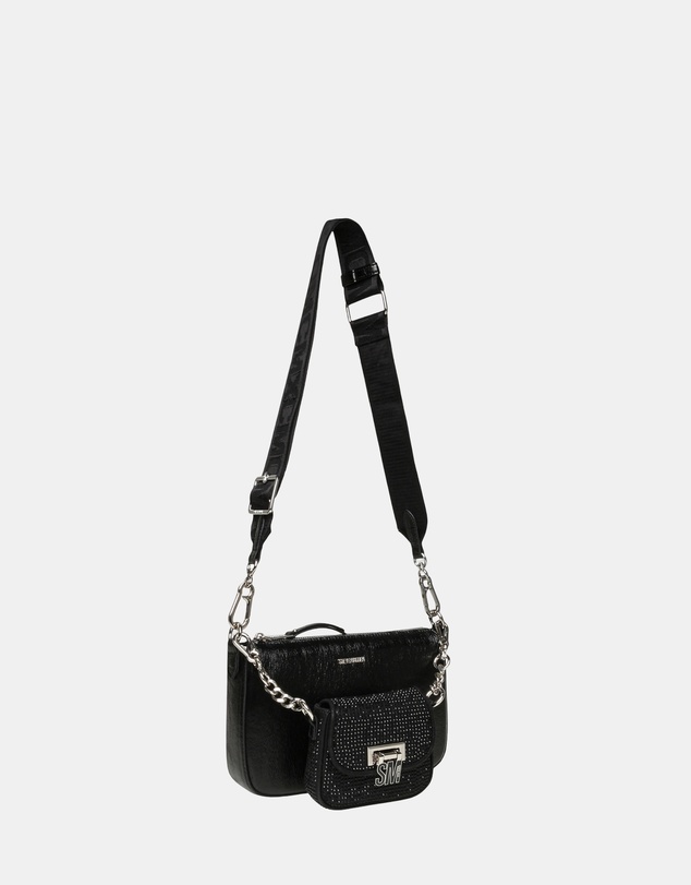 Steve Madden - BNaim Black/Silver Handbag