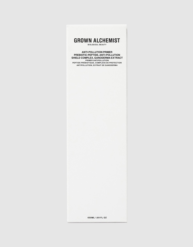 Grown Alchemist - Anti-Pollution Primer Prebiotic-Peptide, Anti-Pollution Shield Complex, Ganoderma Extract 50ml